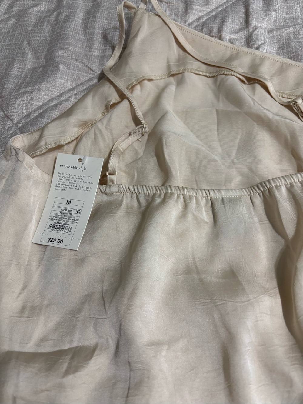 Girls' Lightweight Button-Front Top - Picture 3 of 8